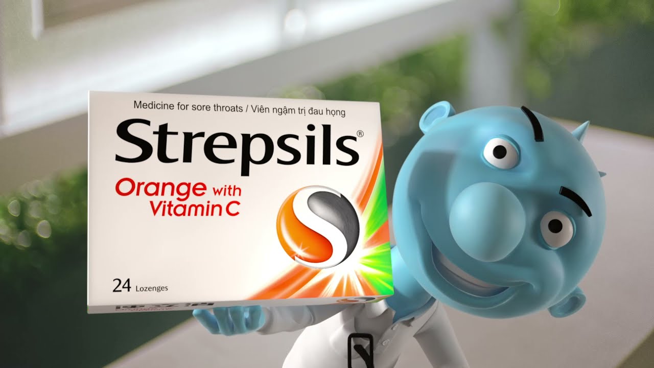 4 Thông tin chi tiết về viên ngậm đau họng Strepsils