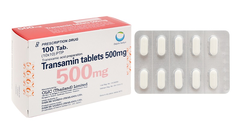 6 Điều bạn cần biết về thuốc Transamin 500mg