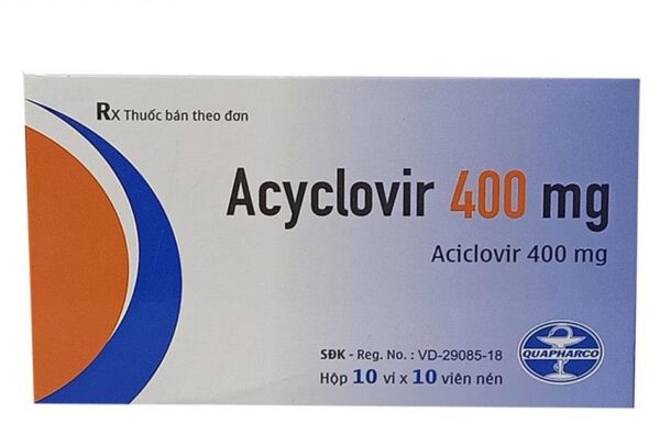 Acyclovir 400mg – Thuốc kháng virus hiệu quả