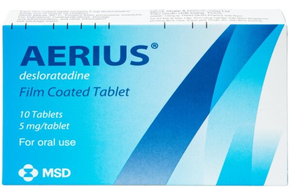 Aerius 5mg: Thuốc điều trị dị ứng hiệu quả cho mọi lứa tuổi