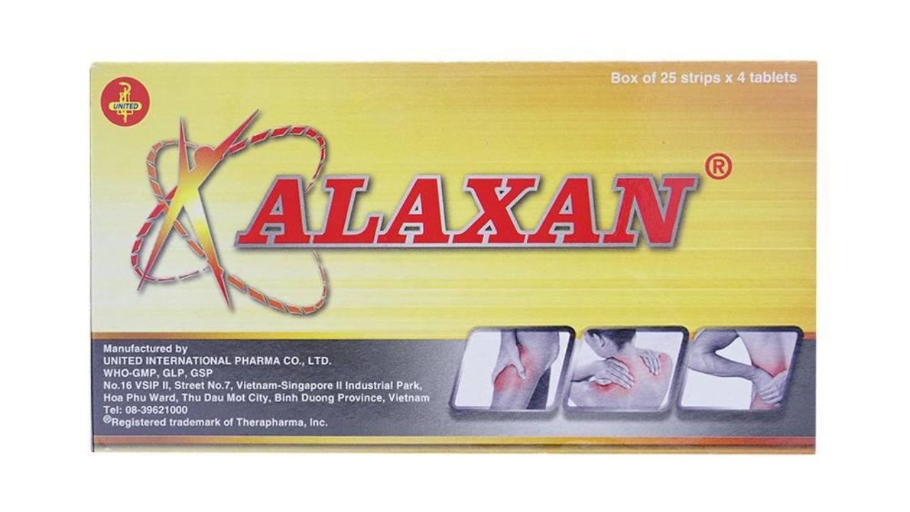 Alaxan – Chống lại các cơn đau và sốt hiệu quả