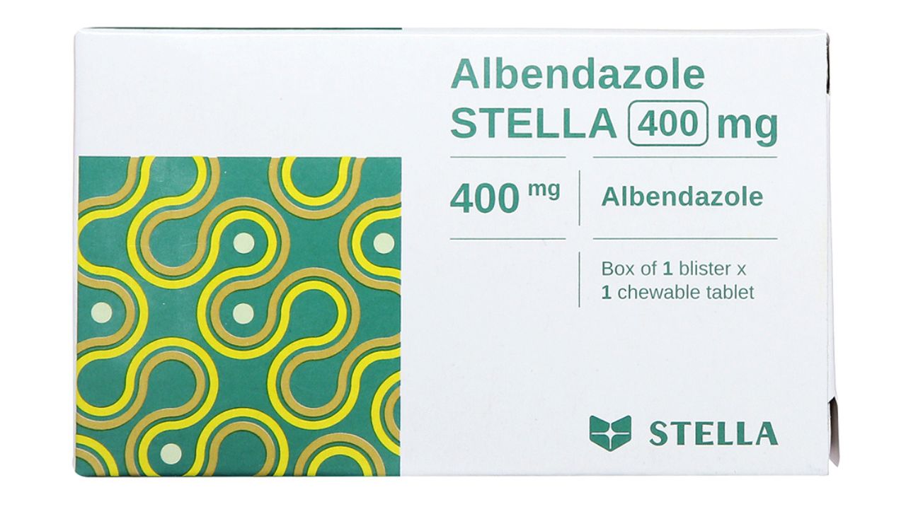 Albendazole 400mg – Thuốc trị ký sinh trùng hiệu quả