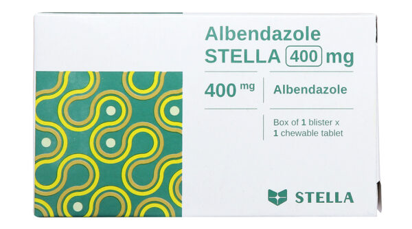 Albendazole 400mg – Thuốc trị ký sinh trùng hiệu quả