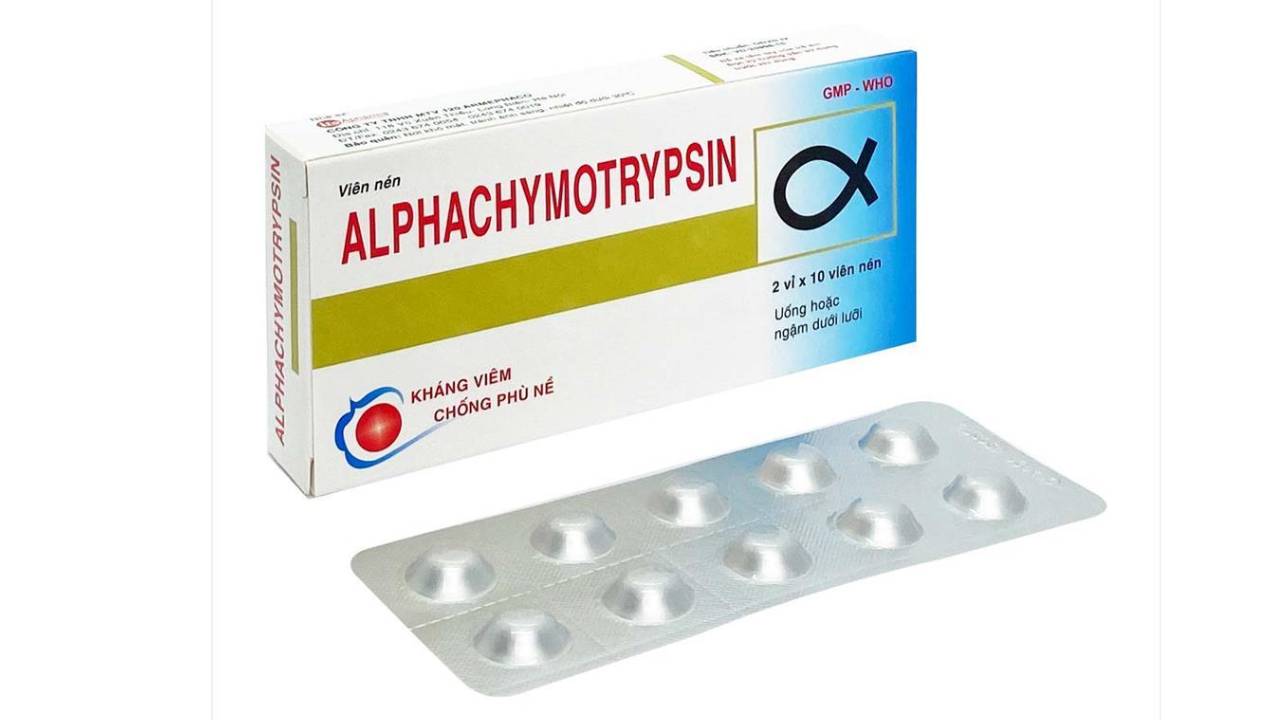 Alphachymotrypsin – Lưu ý cách sử dụng thuốc