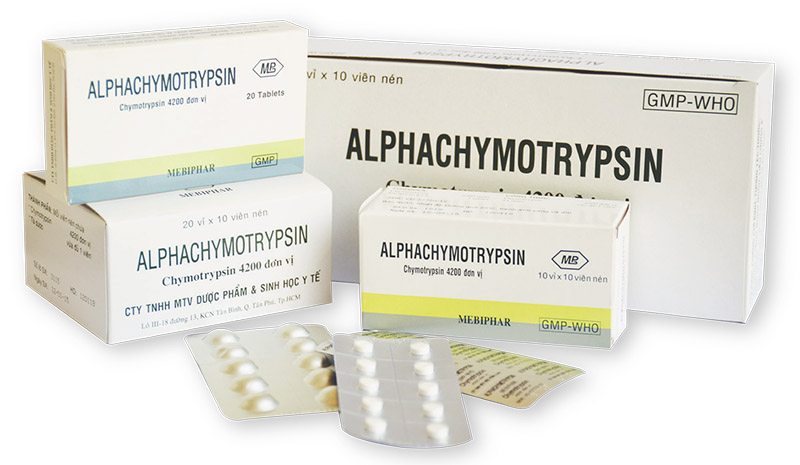 Alphachymotrypsin – Lưu ý cách sử dụng thuốc