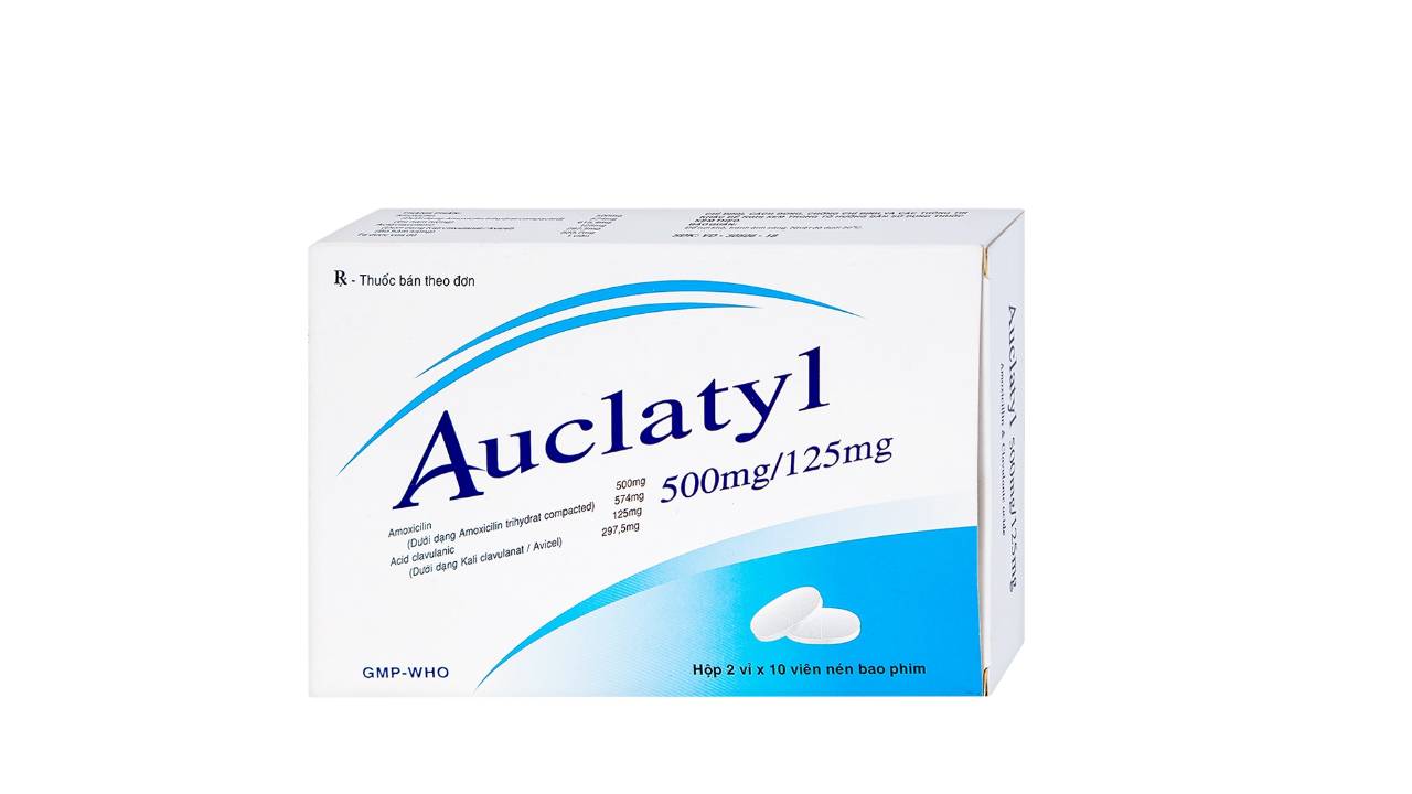 Auclatyl: Kháng sinh phối hợp điều trị nhiễm khuẩn