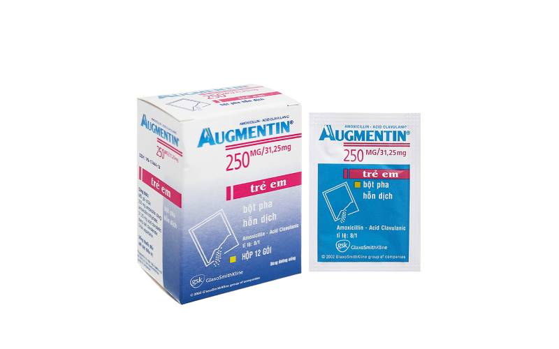 Augmentin 250: Kháng sinh điều trị nhiễm khuẩn