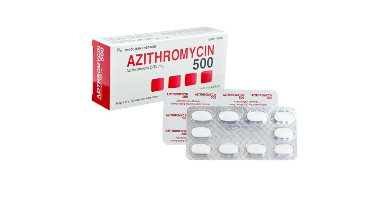 Azithromycin 500mg – Thuốc kháng sinh điều trị nhiễm khuẩn