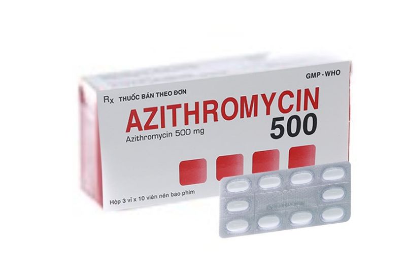 Azithromycin 500mg – Thuốc kháng sinh điều trị nhiễm khuẩn