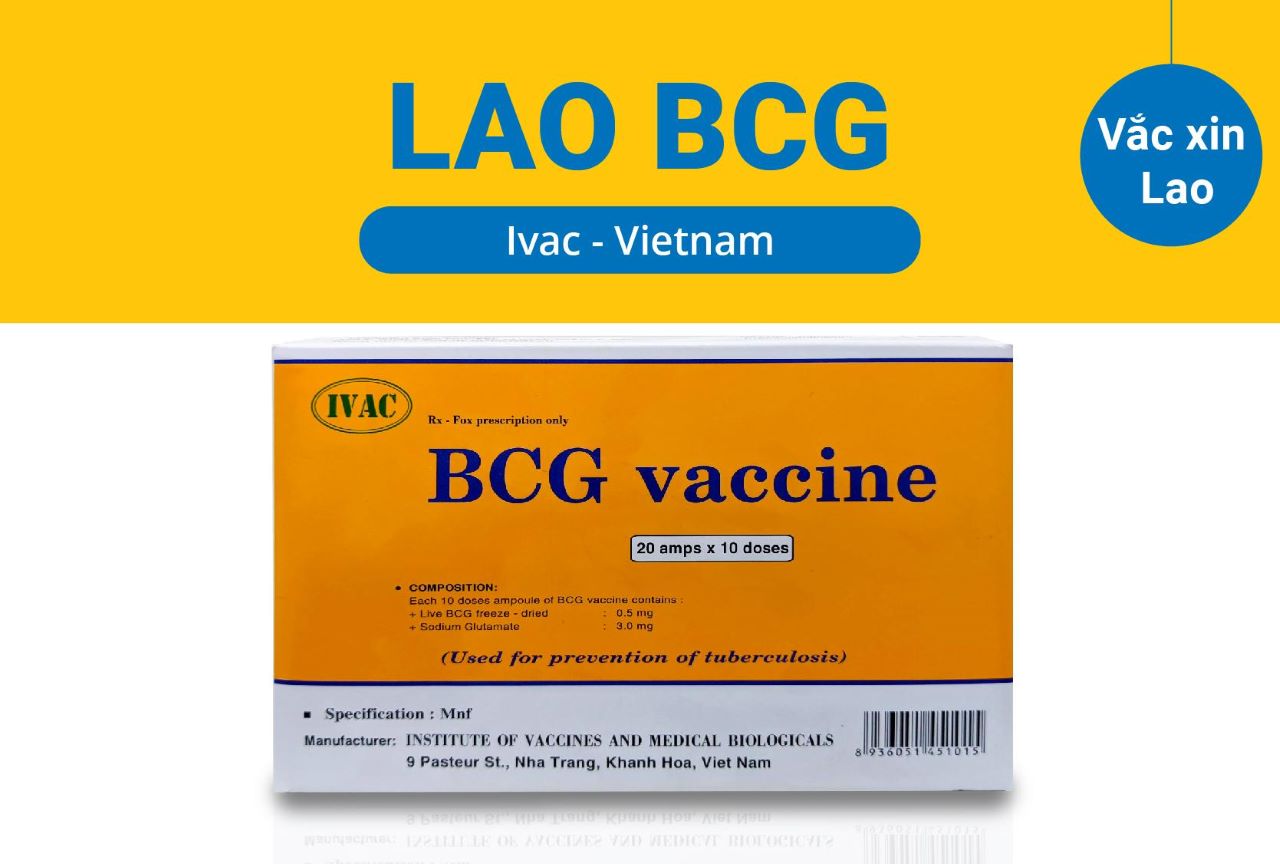 Bệnh lao và phát minh vĩ đại: vắc xin bcg phòng lao