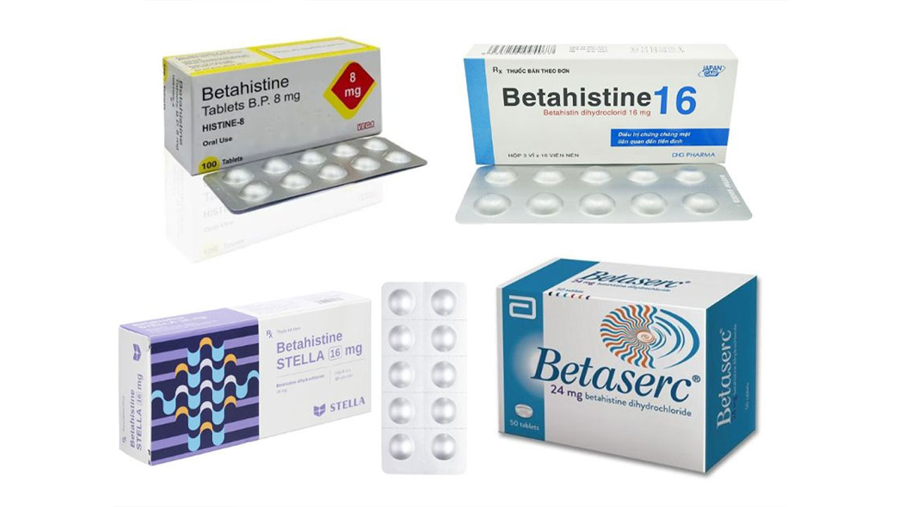 Betahistine và công dụng trị chóng mặt