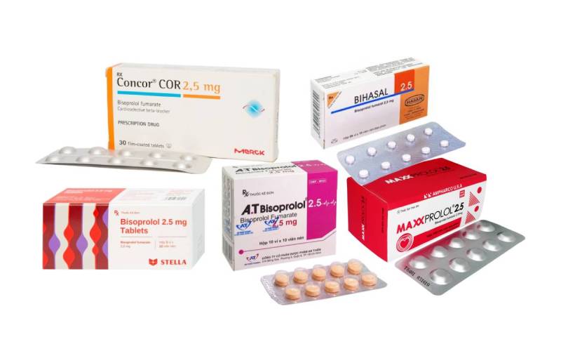 Bisoprolol 2.5 mg và bệnh huyết áp, tim mạch