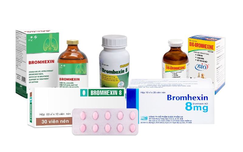 Bromhexin – Thuốc long đờm điều trị bệnh đường hô hấp