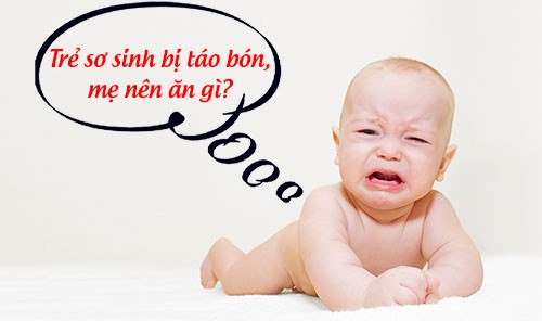 Cách chữa táo bón ở trẻ sơ sinh