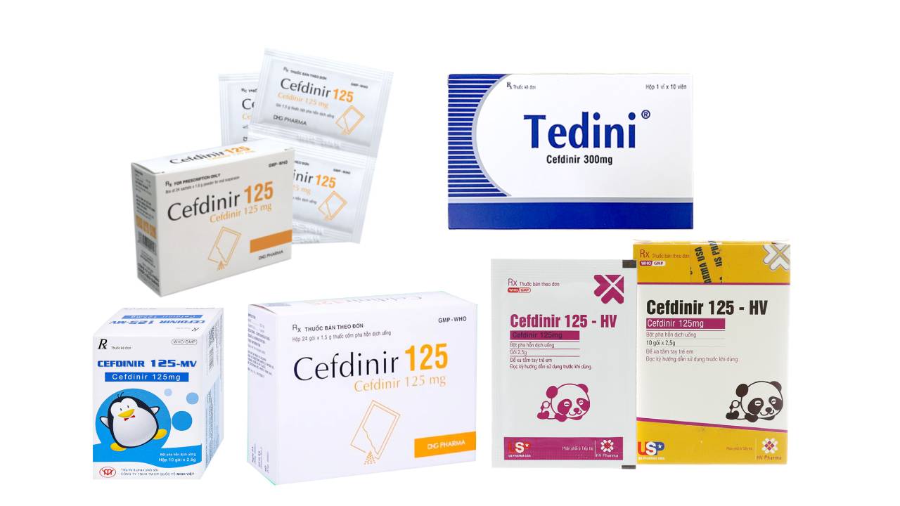 Cefdinir: Kháng sinh cephalosporin thế hệ 3 điều trị nhiễm khuẩn