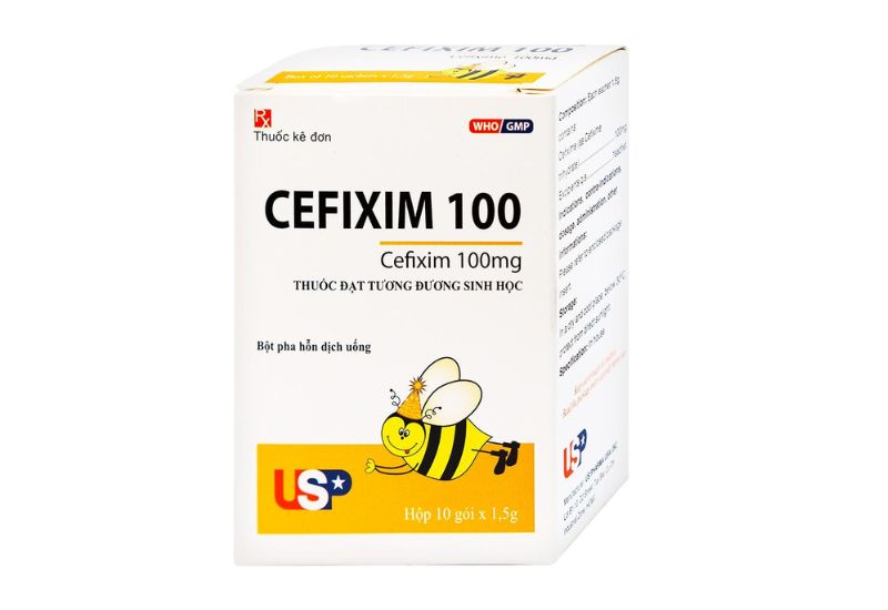 Cefixim 100mg kháng sinh điều trị nhiễm khuẩn hiệu quả