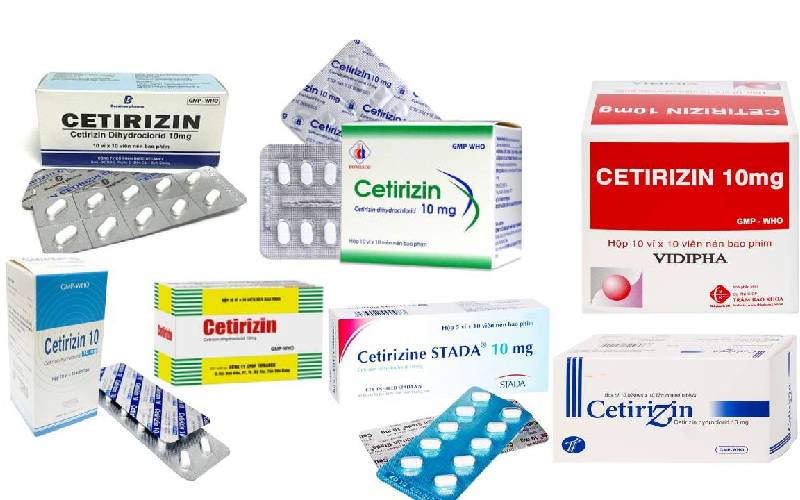 Cetirizin 10mg – Thuốc kháng histamin điều trị dị ứng