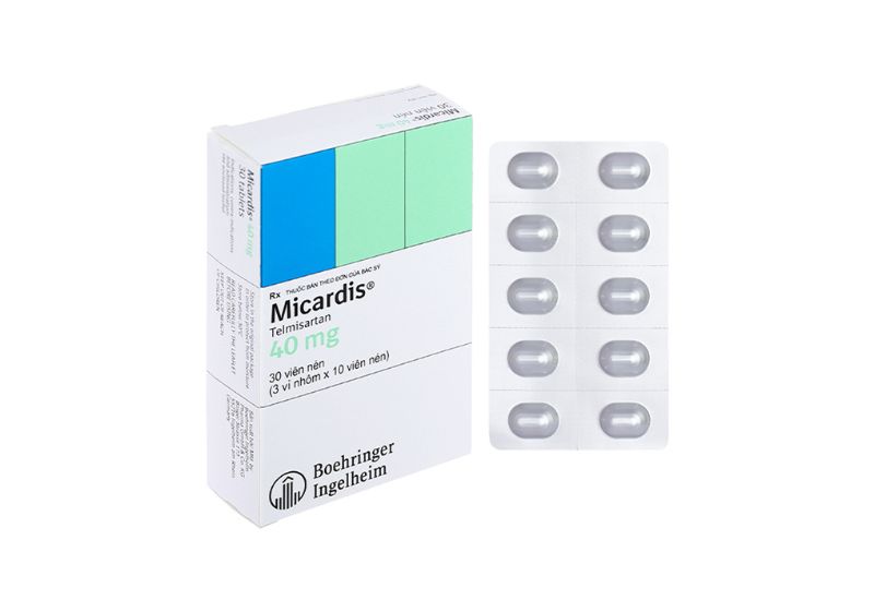 Cơ chế hoạt động của thuốc điều trị huyết áp Micardis 40 mg