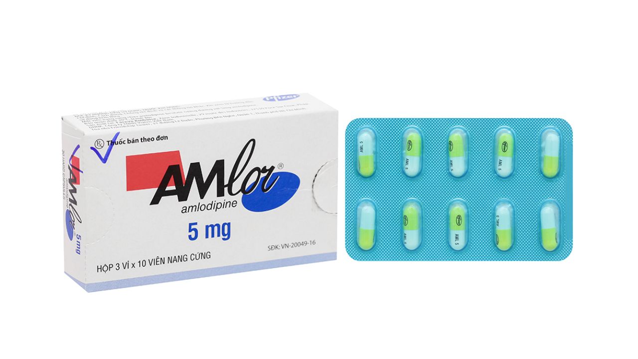 Công dụng thuốc amlor 5mg trong điều trị huyết áp cao