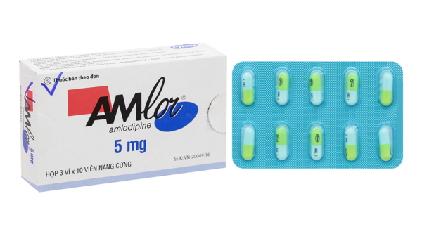 Công dụng thuốc amlor 5mg trong điều trị huyết áp cao