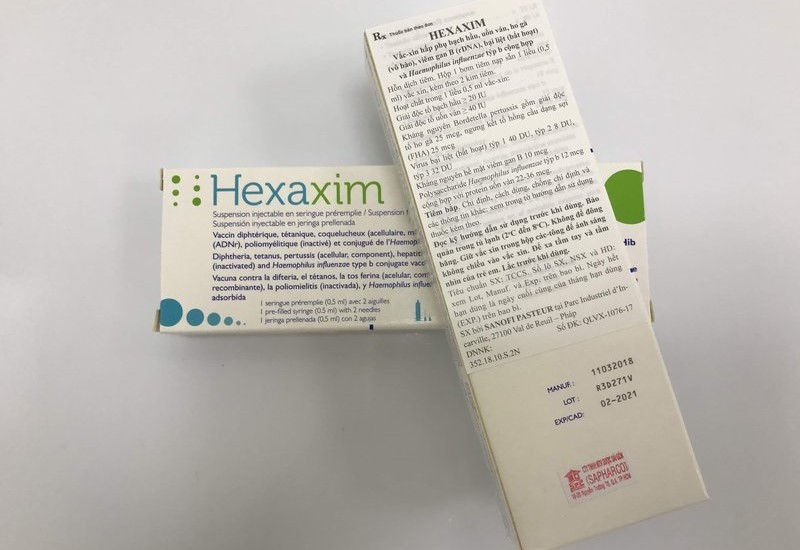 Đánh giá vắc xin 6 trong 1 Hexaxim: Hiệu quả, an toàn, phản ứng phụ