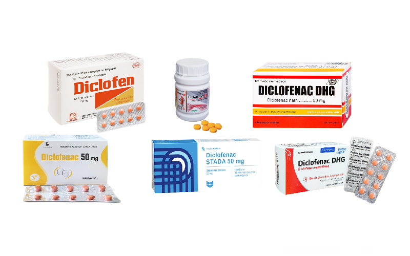 Diclofenac 50mg – Thuốc chống viêm giảm đau trong điều trị