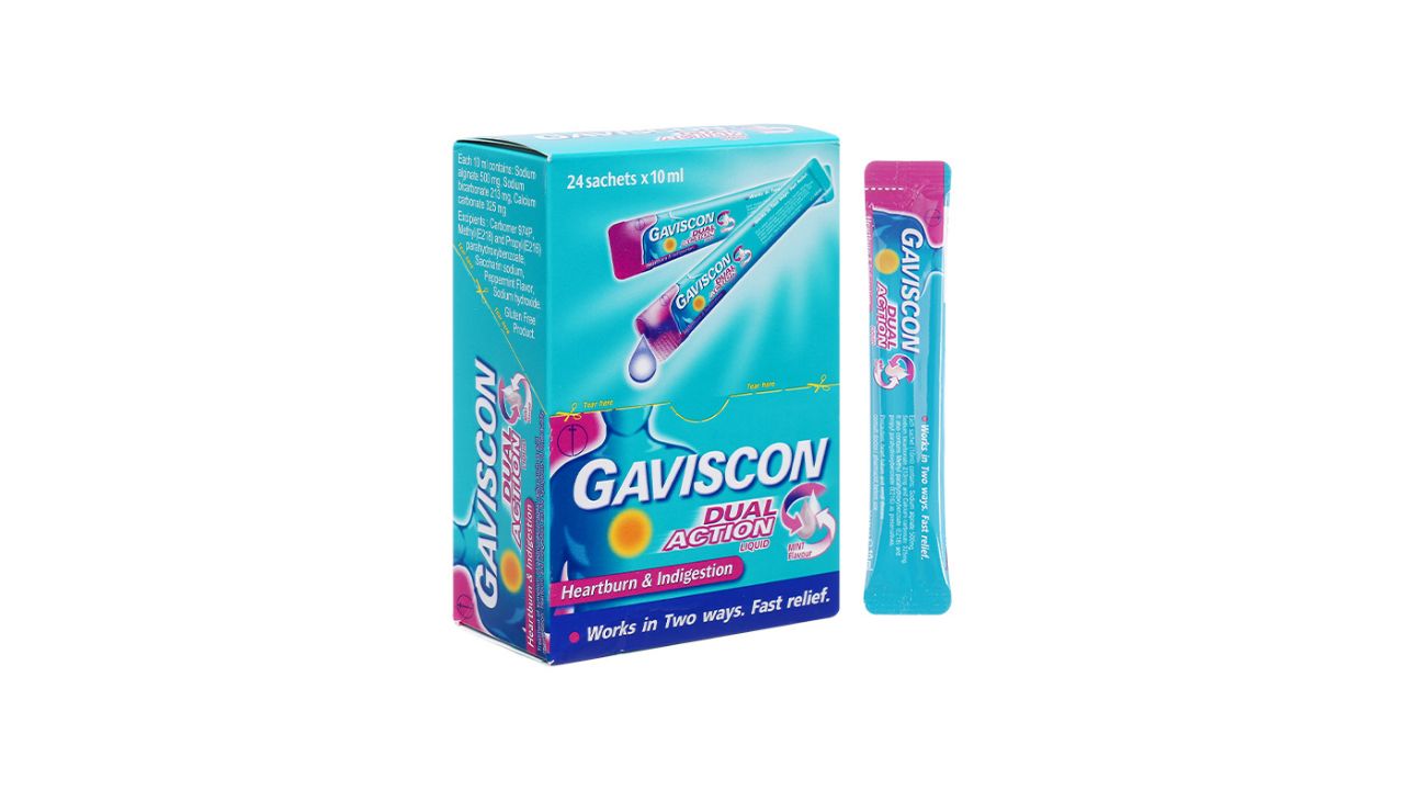 Gaviscon hồng: Tác dụng, liều dùng và lưu ý khi sử dụng 