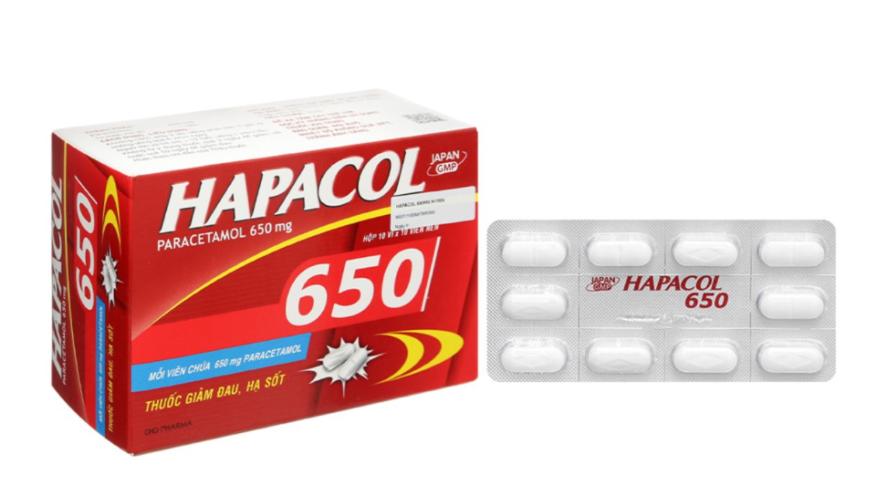 Hapacol 650 là thuốc gì và những lưu ý khi sử dụng