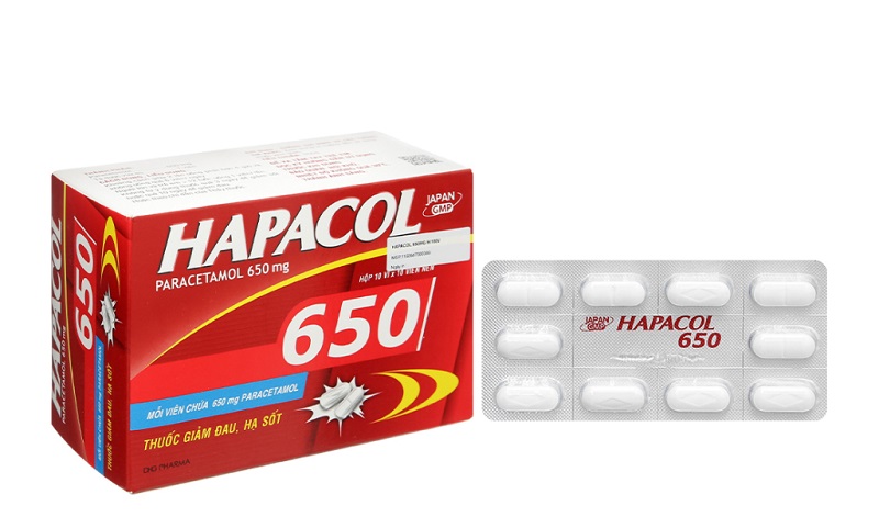 hapacol 650 la thuoc gi va cong dung ra sao