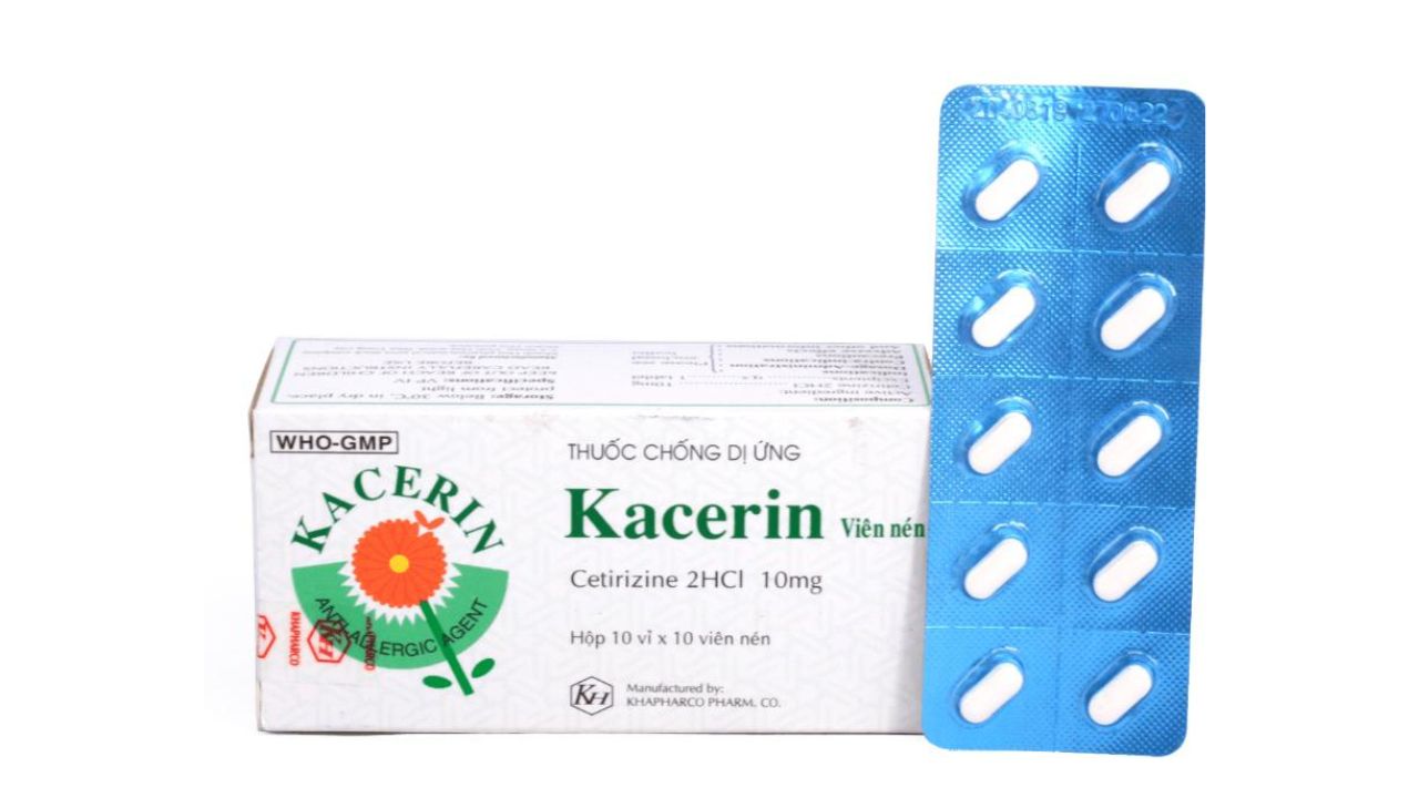 Kacerin 10mg: Những lưu ý về cách sử dụng