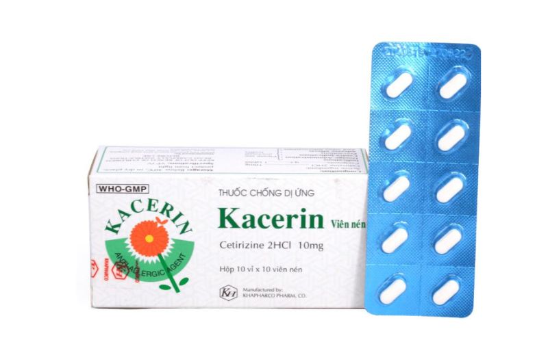 Kacerin 10mg: Những lưu ý về cách sử dụng