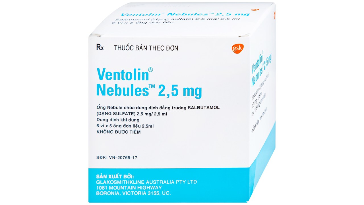 Lưu ý liều dùng Ventolin 2.5mg khí dung cho trẻ em an toàn