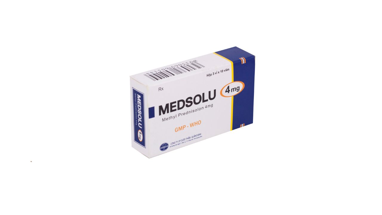 Medsolu 4mg và ứng dụng trong điều trị viêm khớp