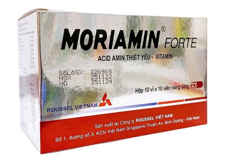 Những điều cần biết khi sử dụng Moriamin Forte