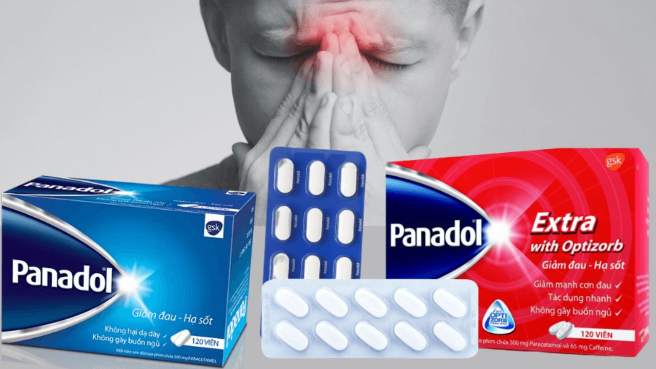 Panadol đỏ và xanh – Nên dùng loại nào khi đau đầu, hạ sốt?