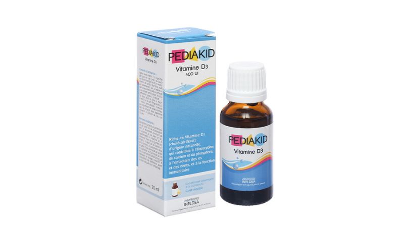 Pediakid vitamin D3: Hỗ trợ phát triển hệ xương và răng ở trẻ