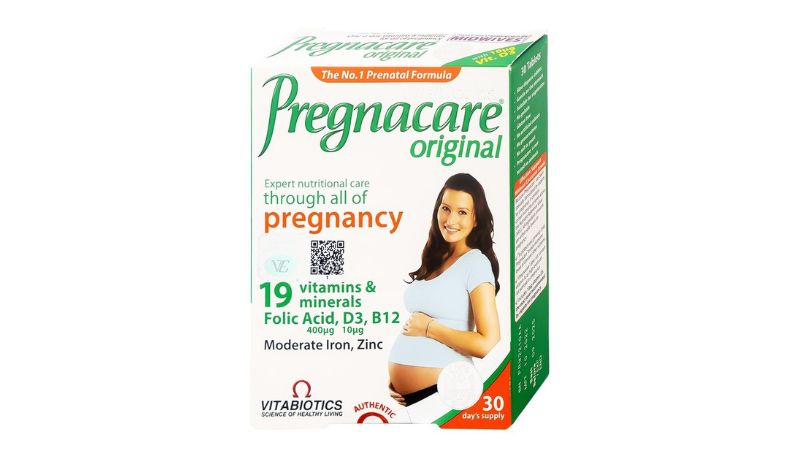 Pregnacare: Viên uống bổ sung vitamin cho bà bầu