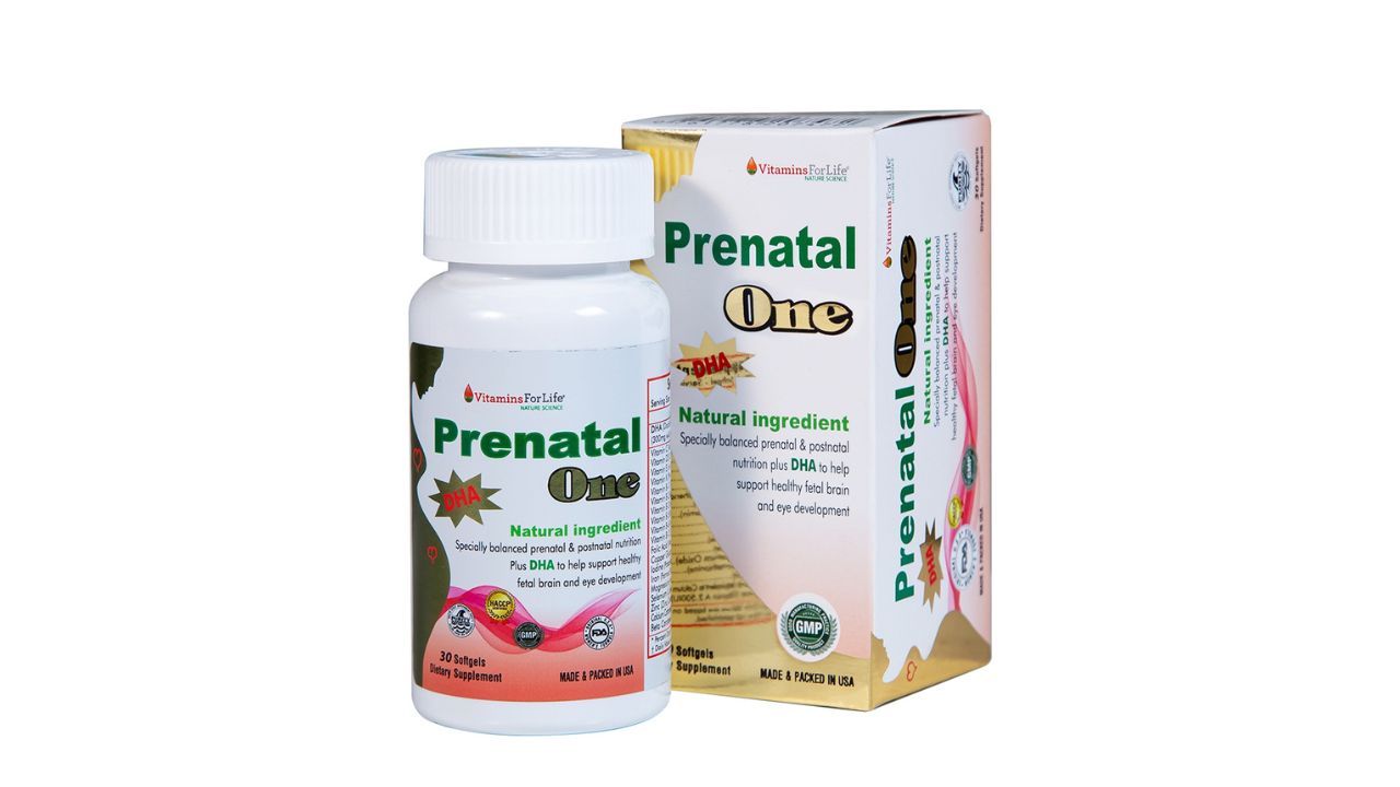 Prenatal one: Viên uống bổ thai cung cấp DHA và vitamin