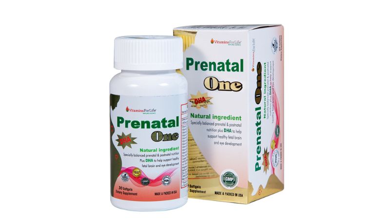 Prenatal one: Viên uống bổ thai cung cấp DHA và vitamin