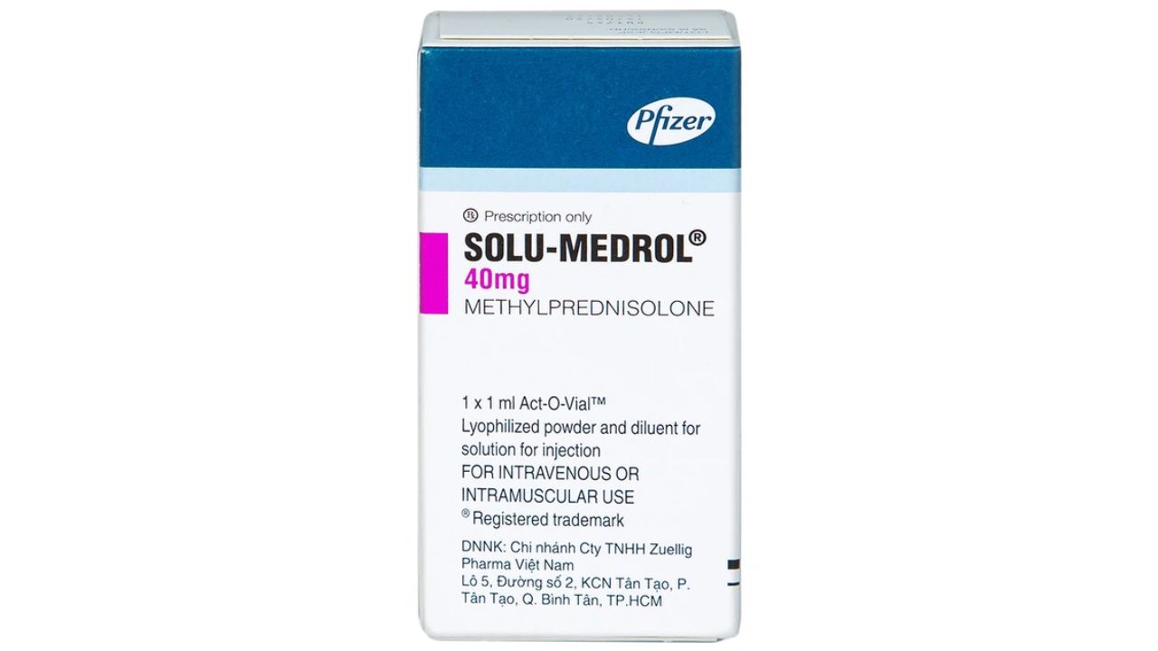 Quy trình an toàn khi sử dụng bột pha tiêm Solu-Medrol 40mg