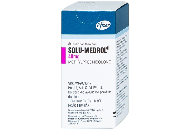 Quy trình an toàn khi sử dụng bột pha tiêm Solu-Medrol 40mg