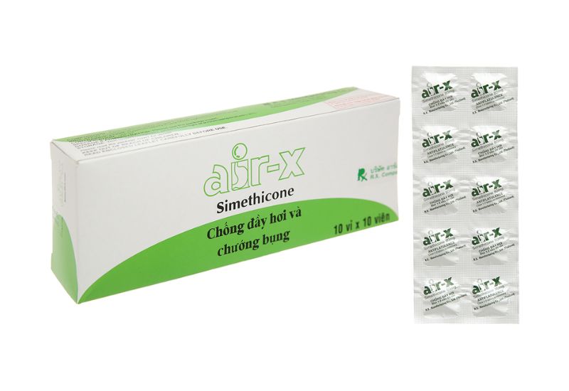 Simethicone – Dược chất dùng cải thiện triệu chứng đầy hơi