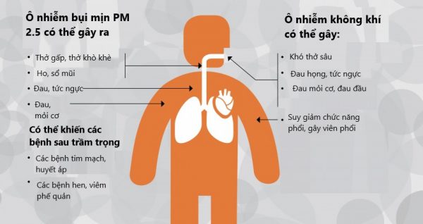 Sự nguy hại của không khí ô nhiễm và cách bảo vệ hệ hô hấp