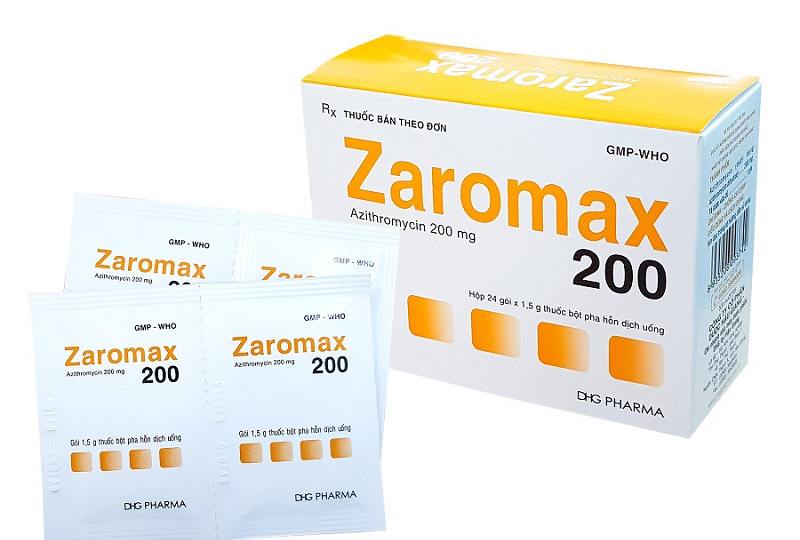 Thông tin chi tiết về thuốc Zaromax 200 mg bạn cần biết