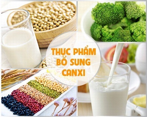 Thức ăn chứa nhiều canxi cho bà bầu trong quá trình mang thai