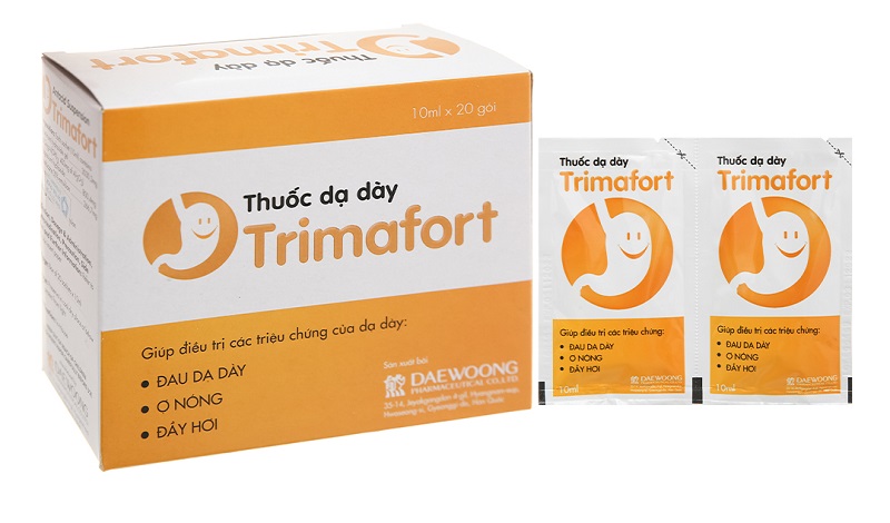 Thuốc dạ dày Trimafort: Công dụng, liều dùng và lưu ý