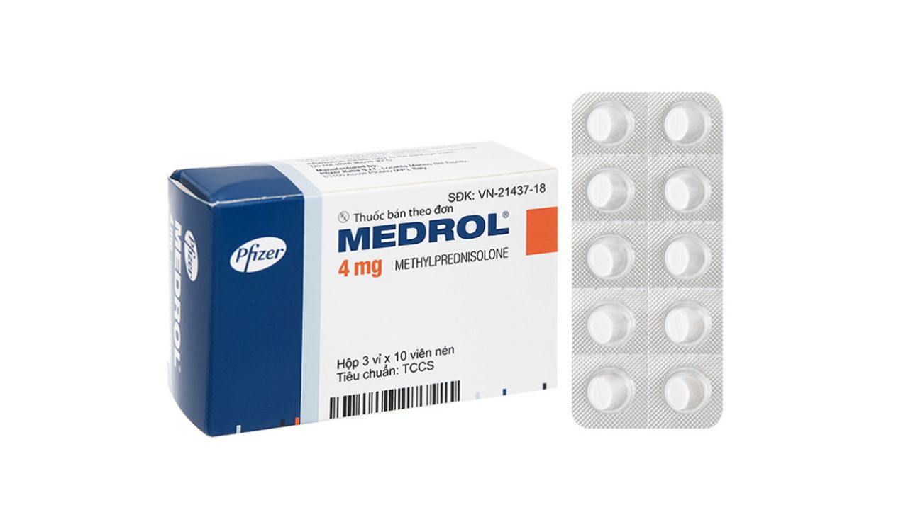 Thuốc Medrol 4mg: Cách sử dụng, tác dụng phụ và cách bảo quản