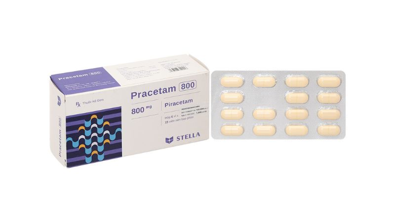 Thuốc Pracetam 800 điều trị chóng mặt ở người cao tuổi