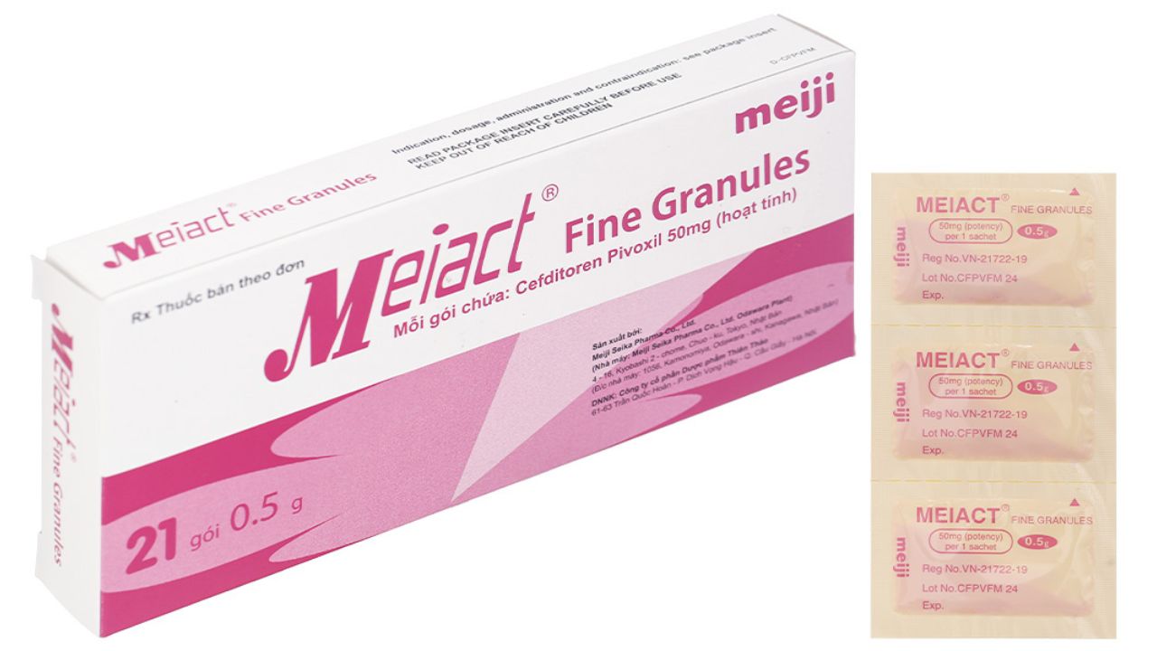 Tìm hiểu về Meiact 50mg: Công dụng và cách dùng đúng cách