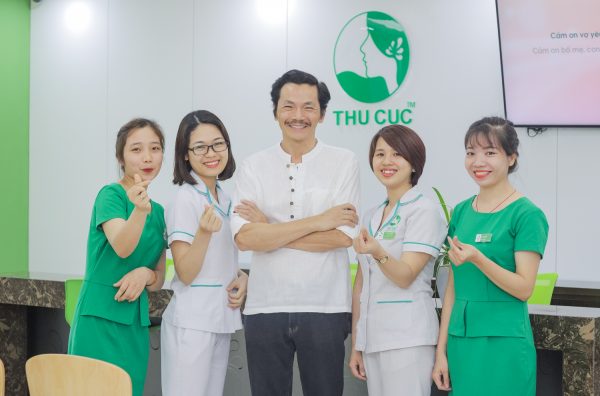 Trung Anh khám tầm soát ung thư tại Bệnh viện Thu Cúc